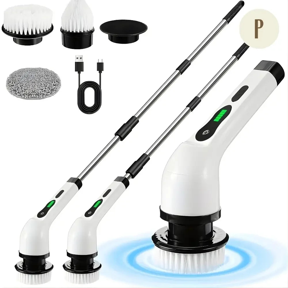 Mop Elétrico Giratório - 9 em 1 + Oferta Exclusiva ™