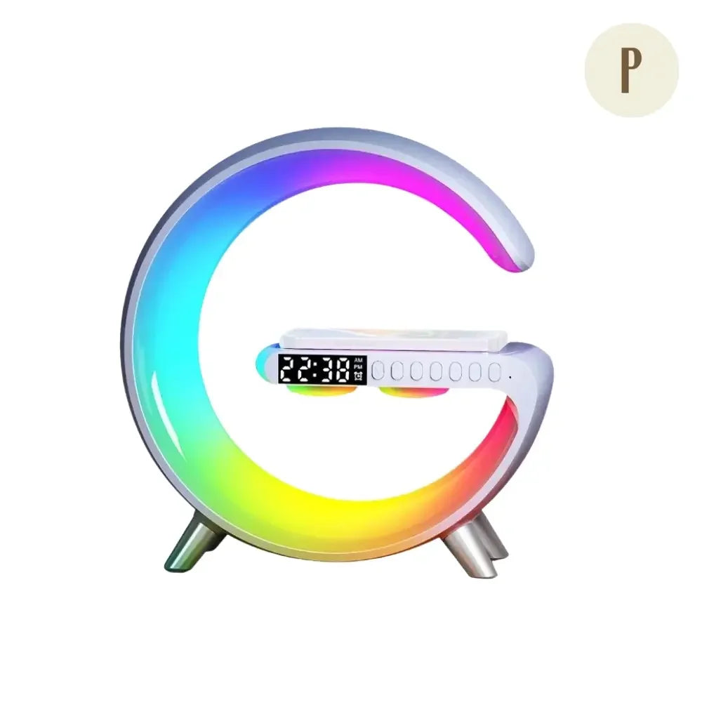 Luminária Smart Station ™ - Carregador por Indução + LED