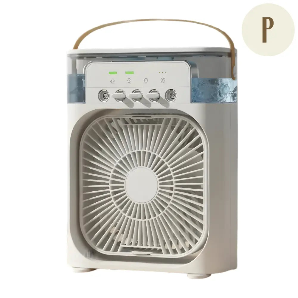 Ventilador Portátil de Mesa - Umidificador