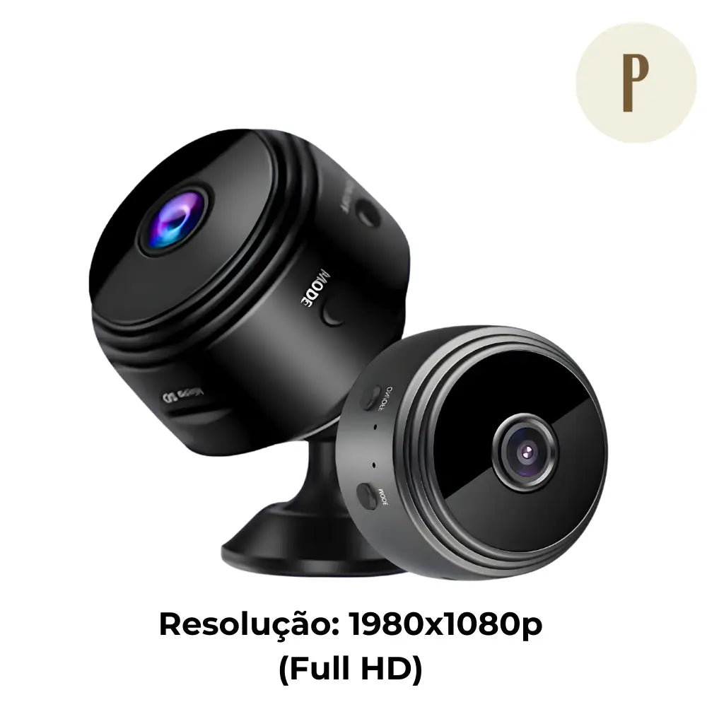 Mini Câmera Espiã A9 Wifi - Sensor e Visão Noturna