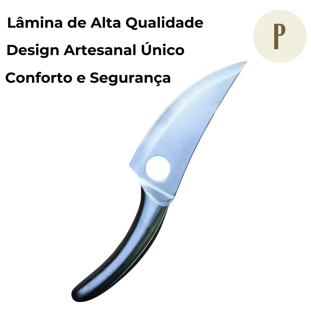 Faca Artesanal pra Desossar - Aço Inox