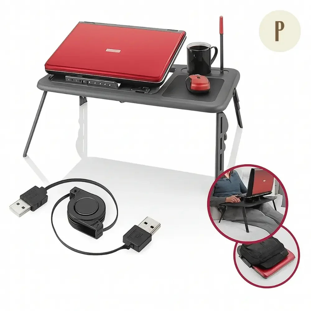 Mesa para Notebook com Cooler Preto ™