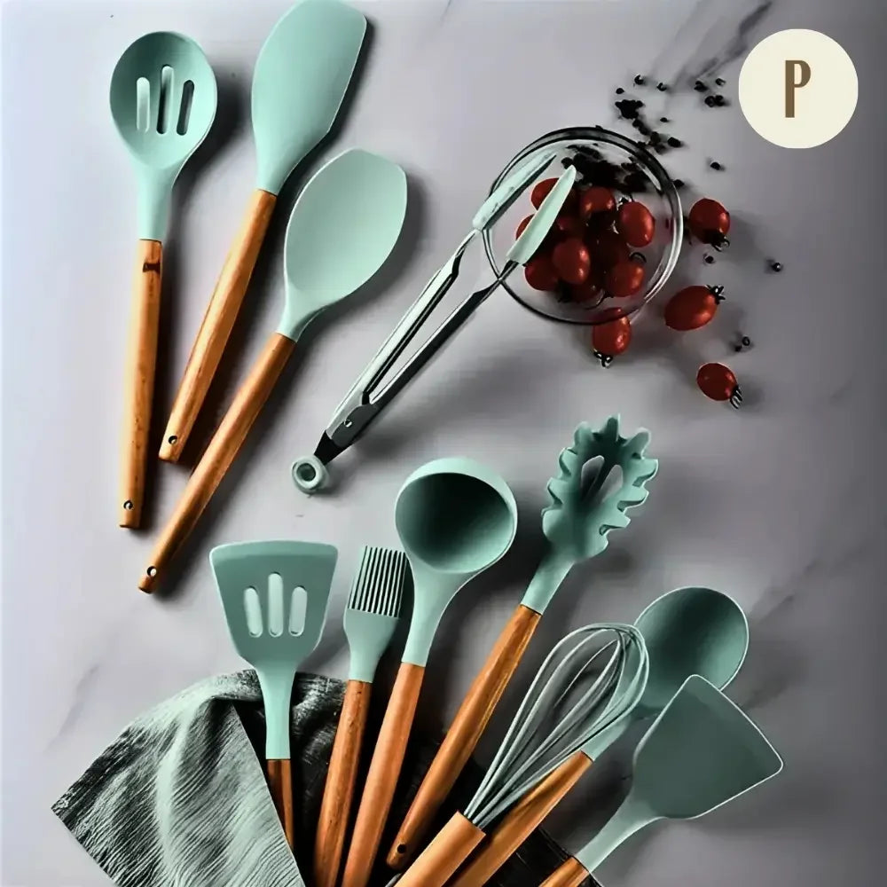 Kit Utensílios de Cozinha Jogo Completo 19 Peças