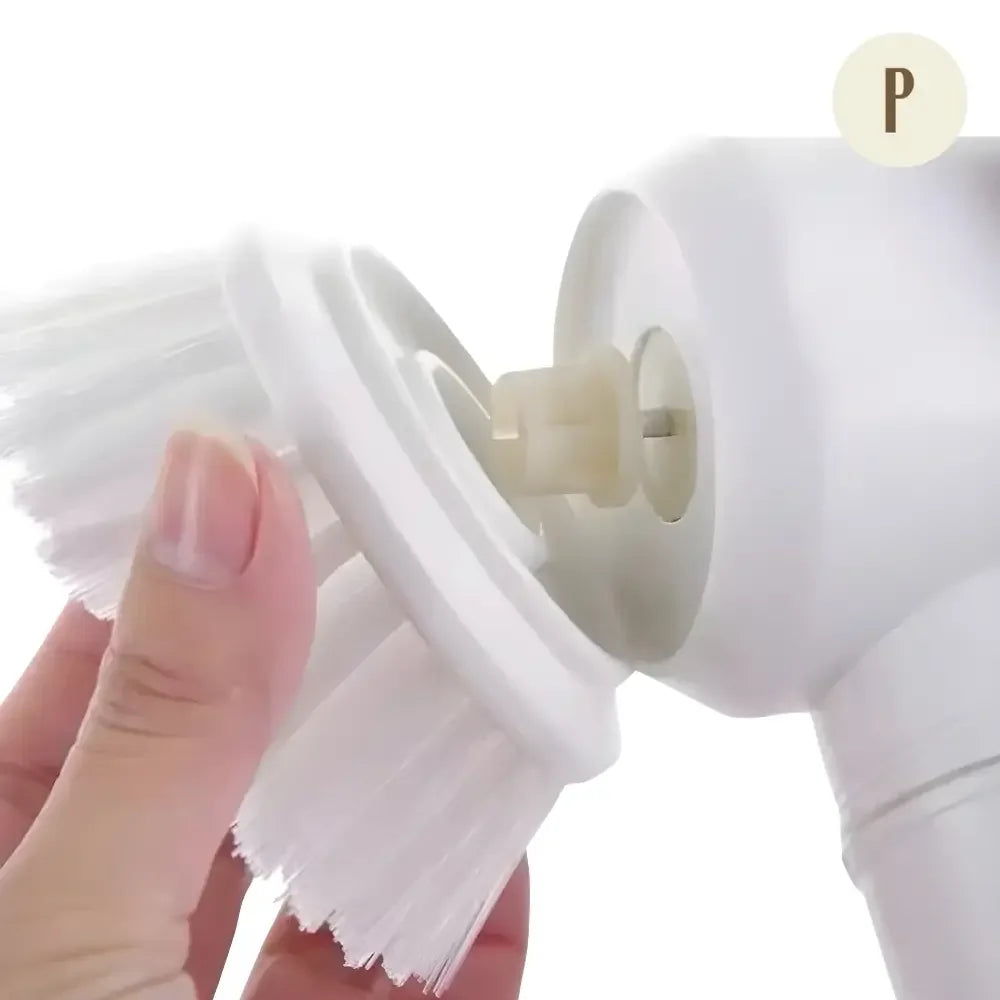 Escova Elétrica de Limpeza - Kit 5 em 1 ™