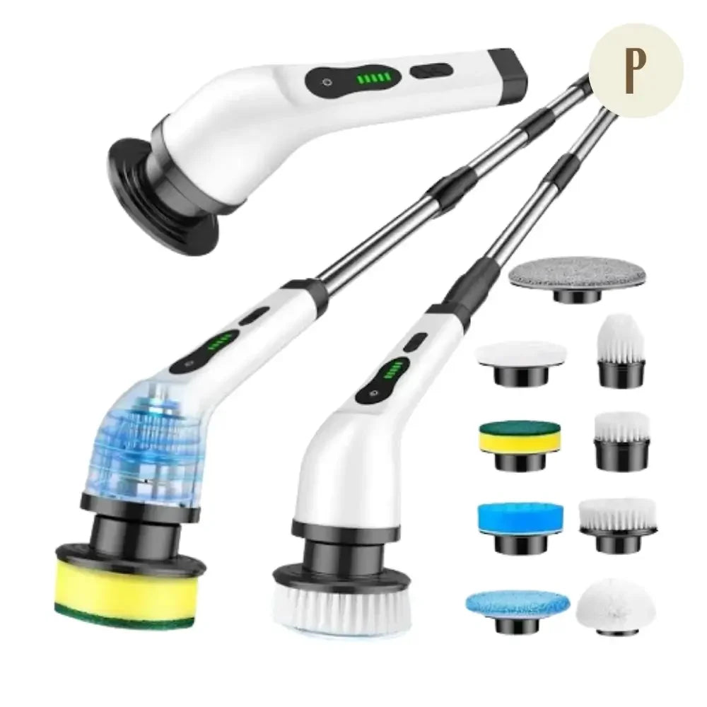 Mop Elétrico Giratório - 9 em 1 + Oferta Exclusiva ™