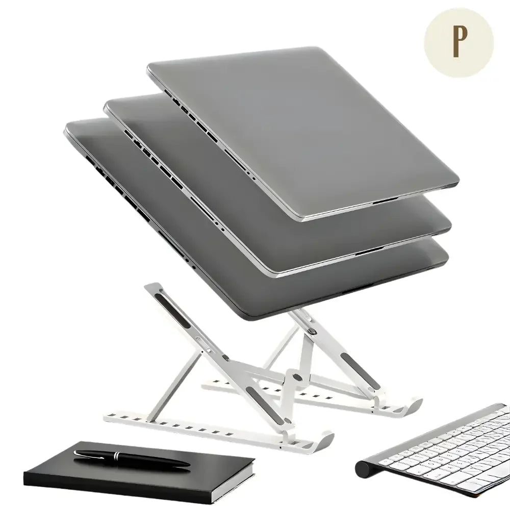 Suporte Ergonômico Ajustável 10 em 1 - Tablet e Notebook (+bolsa compacta de BRINDE)