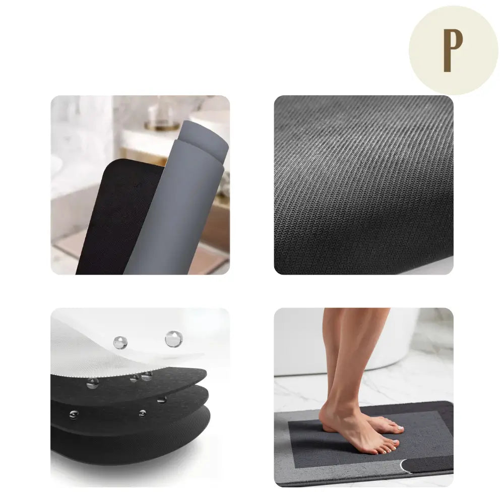 Tapete Absorvente Antiderrapante - Banheiro e Cozinha