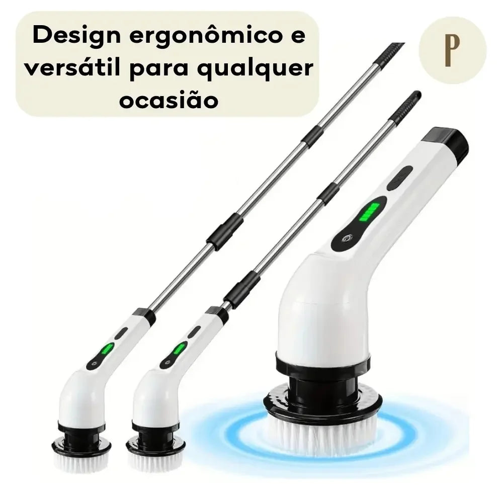Mop Elétrico Giratório - 9 em 1 + Oferta Exclusiva ™
