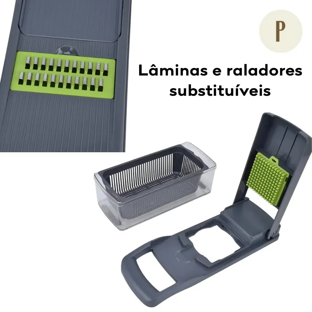 Cortador de Legumes Multiuso - Kit 16 em 1 + Oferta Exclusiva