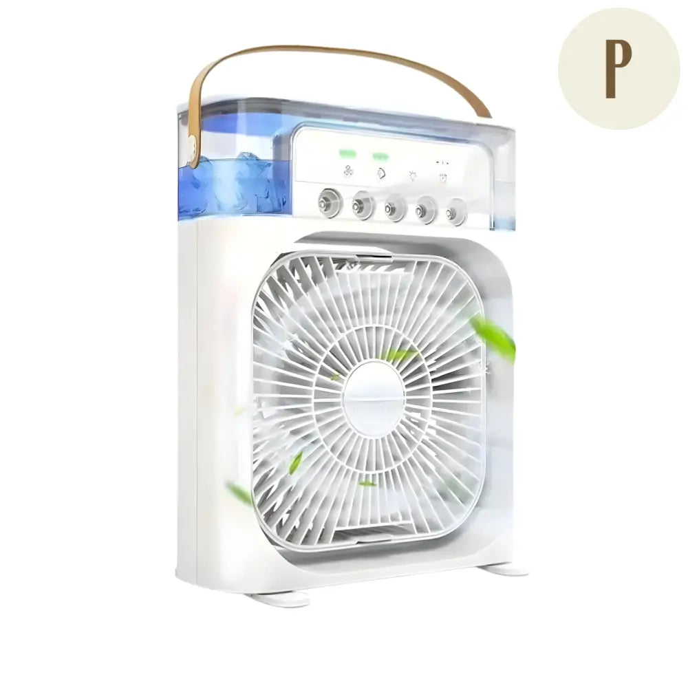 Ventilador Portátil de Mesa - Umidificador