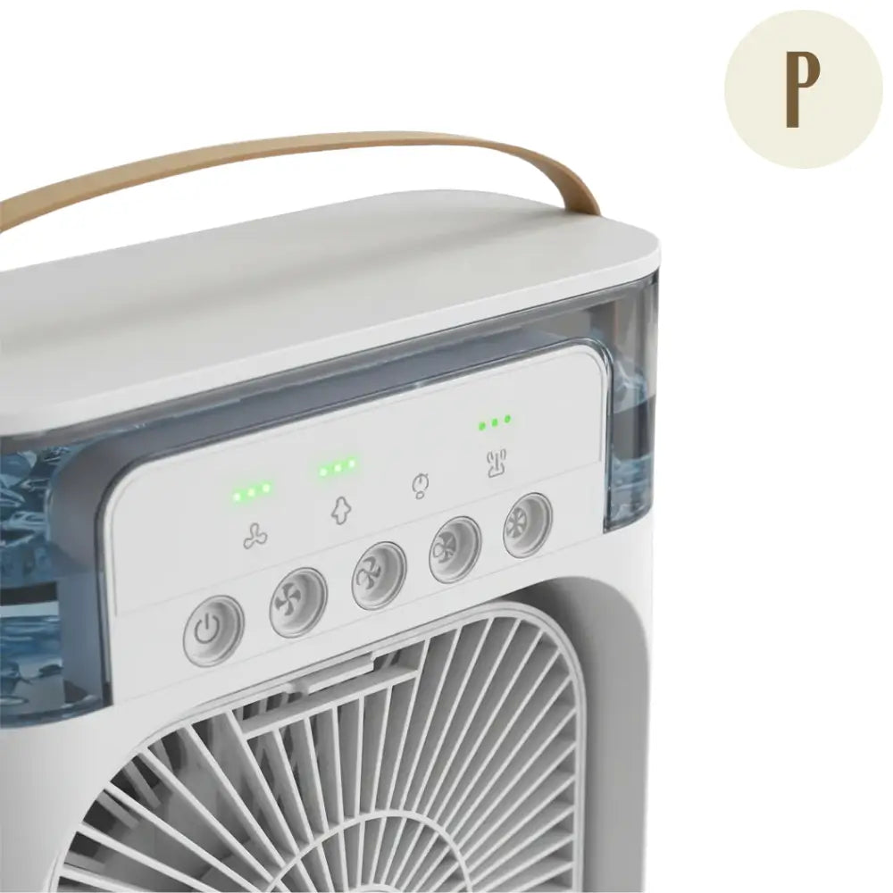 Ventilador Portátil de Mesa - Umidificador