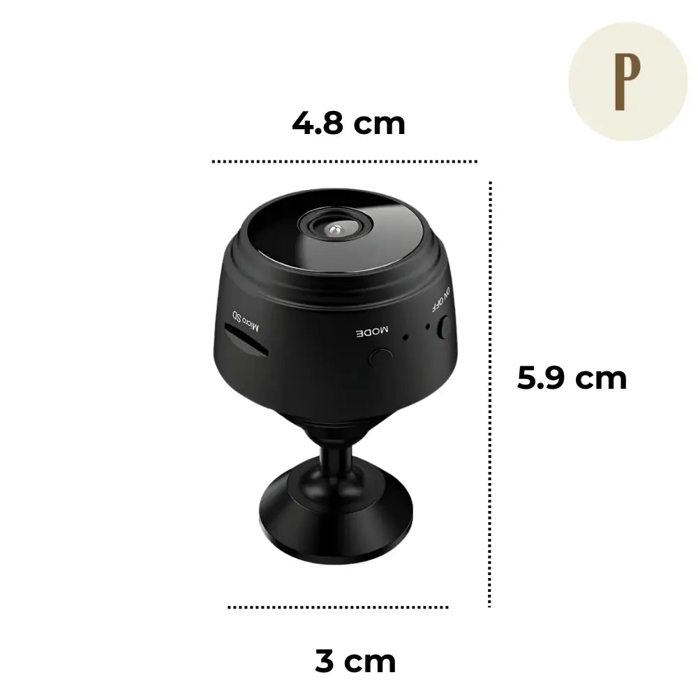 Mini Câmera Espiã A9 Wifi - Sensor e Visão Noturna