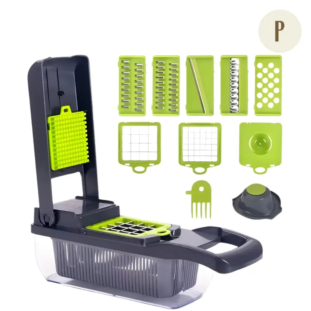 Cortador de Legumes Multiuso - Kit 16 em 1 + Oferta Exclusiva